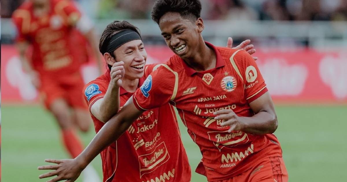 Skor 2-0 Hasil Pertandingan Persija vs Persijap, Macan Kemayoran Naik Ke Posisi Runner-up