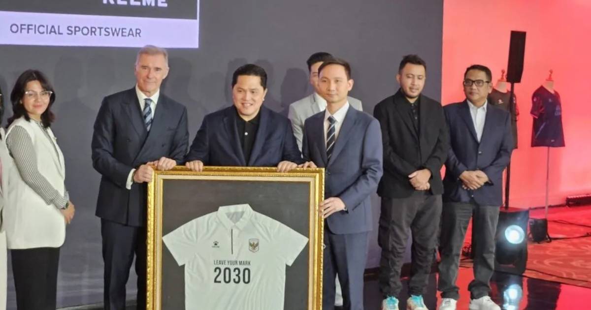 Kelme Jadi Sponsor Baru Jersi Timnas Indonesia Sampai 2030 Mendatang