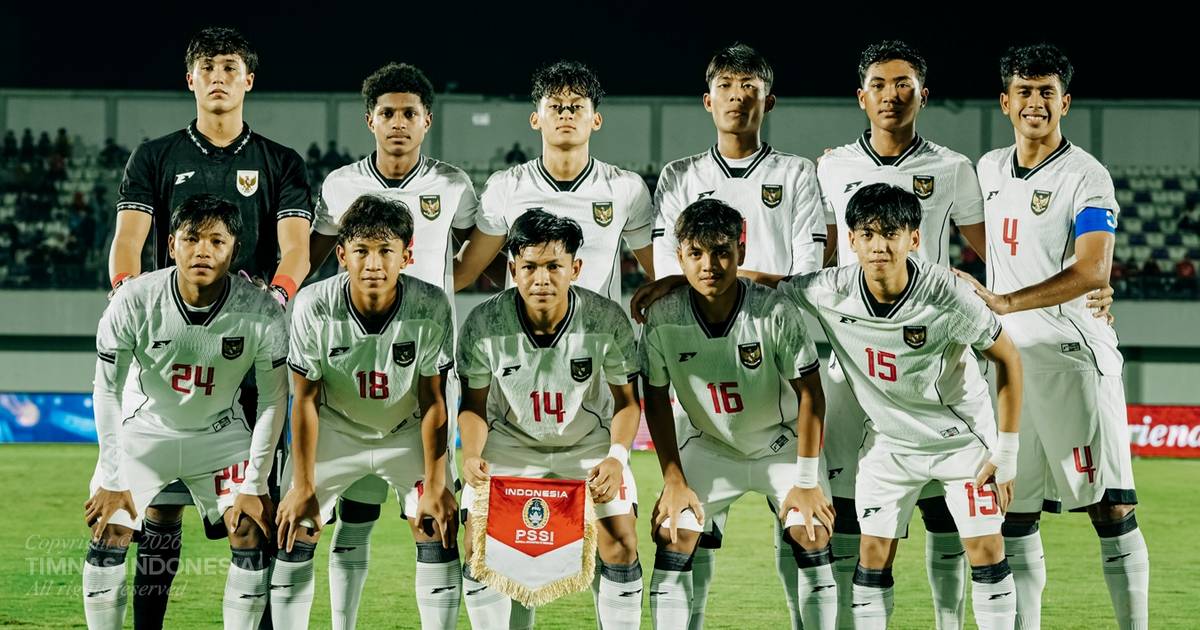 Drawing Piala Asia U-17, Timnas Indonesia U-17 Segrup Dengan Jepang, Tiongkok, dan Qatar