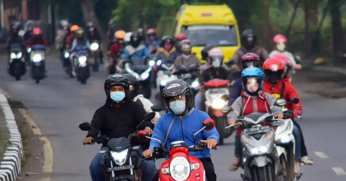 10 Provinsi dengan Jumlah Sepeda Motor Terbanyak 2025