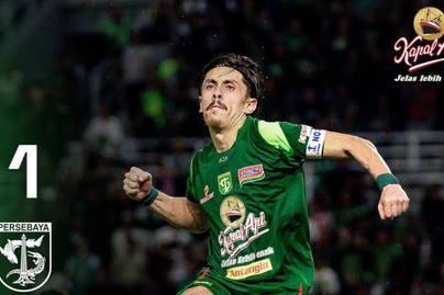 Skor 1-0 Hasil Pertandingan Persebaya vs Persita, Bajol Ijo Sukses Back-to-Back Menang