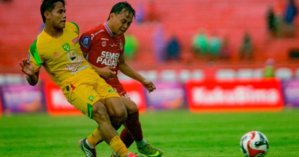 Skor 7-0 Hasil Pertandingan Semen Padang FC vs Persebaya, Bajol Ijo Catatkan Rekor Menang Terbesar Liga