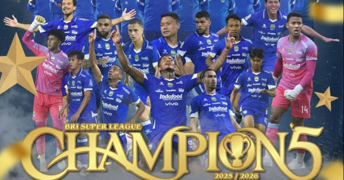 Klasemen Akhir BRI Super League 2025-2026, Persib Teratas dan Head-to-Head Pertemuan Jadi Kunci