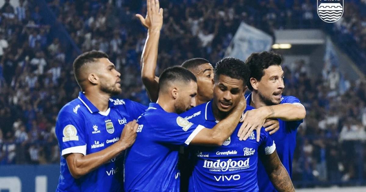 Skor 0-0 Hasil Pertandingan Persib vs Persijap, Maung Bandung Raih Hat-trick Juara