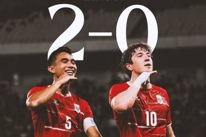 Skor 2-0 Hasil Babak Pertama Timnas Indonesia vs Oman, Timnas Garuda Unggul Sementara