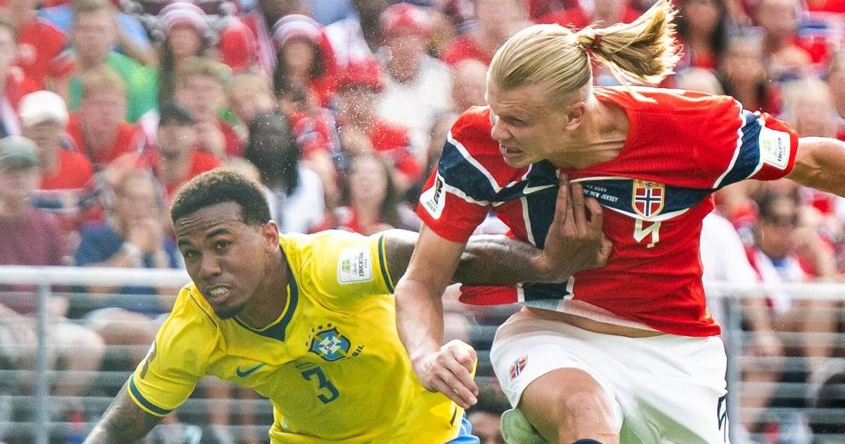 Statistik dan Rating Pemain Brasil vs Norwegia di 16 Besar Piala Dunia 2026, Akurasi Tembakan Haaland Menyentuh Angka 75%