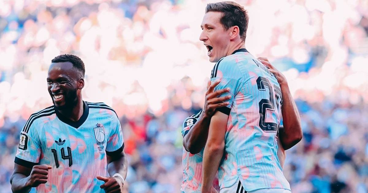 Statistik dan Rating Pemain Amerika Serikat vs Belgia di Piala Duni 2026, Akurasi Tembakan De Ketelaere 100%