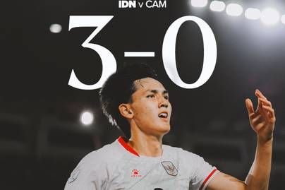 Skor 3-0 Hasil Babak Pertama Indonesia vs Kamboja di ASEAN Championship 2026, Mitchell Baker Bikin Brace di Laga Debutnya