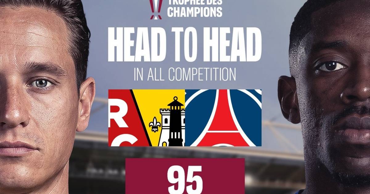 Prediksi dan Head-to-Head RC Lens vs PSG di Trophee des Champions 2026, Les Parisiens Tidak Terkalahkan Dalam 8 Pertemuan Terakhir