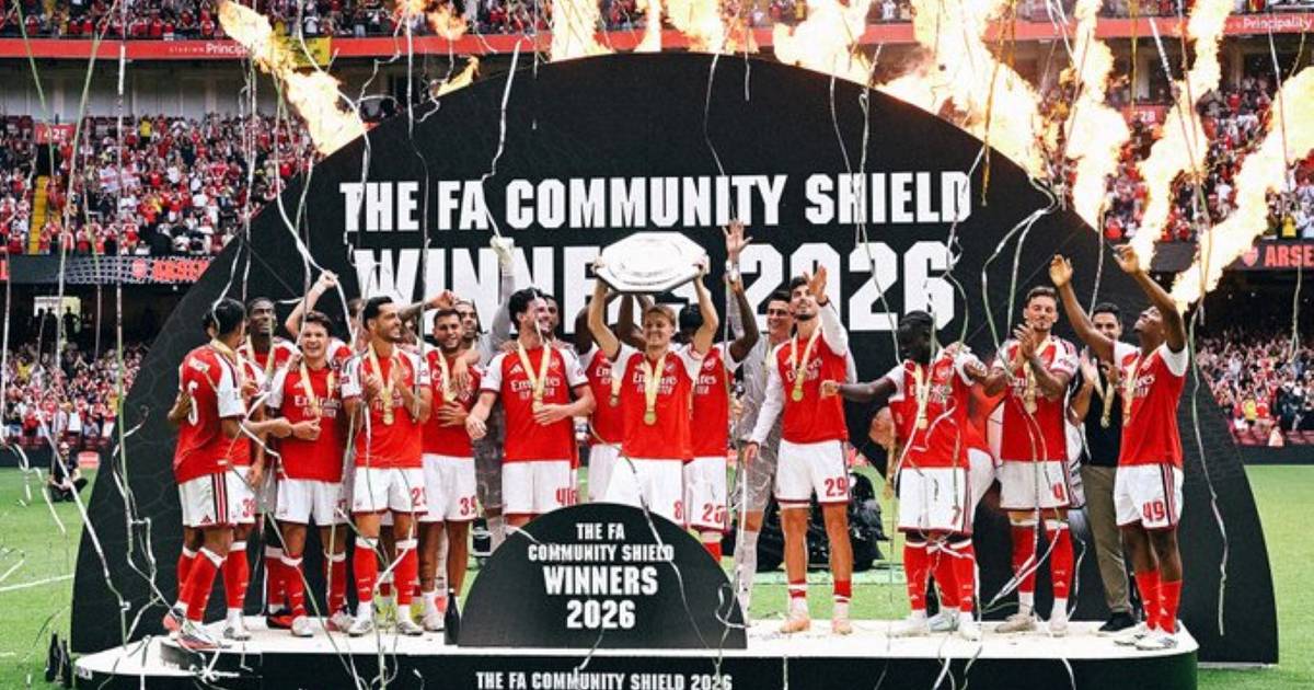 Arsenal Kampiun FA Community Shield 2026, Kalahkan Manchester City dengan Skor 3-0