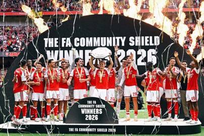 Arsenal Kampiun FA Community Shield 2026, Kalahkan Manchester City dengan Skor 3-0