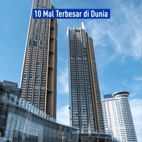 10 Mal Terbesar di Dunia