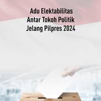 Adu Elektabilitas Tokoh Politik Jelang Pilpres 2024
