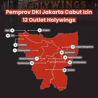 Pemprov DKI Jakarta Resmi Cabut 12 Outlet Holywings