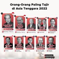 Daftar Orang Terkaya di Asia Tenggara 2022