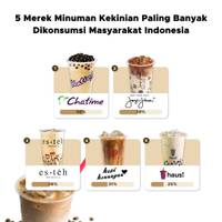 5 Merek Minuman Kekinian Favorit di Indonesia 2022