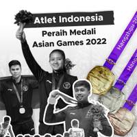 Atlet Indonesia Peraih Medali Asian Games 2022