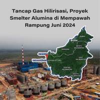 Tancap Gas Hilirisasi, Proyek Smelter Alumina di Mempawah Rampung Juni 2024