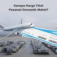 Kenapa Harga Tiket Pesawat Domestik Mahal?