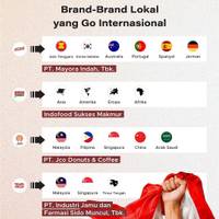 Brand-brand Lokal yang Go Internasional