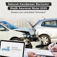 Seluruh Kendaraan Bermotor Wajib Asuransi Mulai 2025, Berapa Iuran yang Bakal Terkumpul?