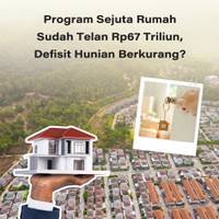 Program Sejuta Rumah Sudah Telan Rp67 Triliun, Defisit Hunian Berkurang?