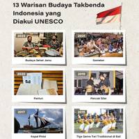13 Warisan Budaya Takbenda Indonesia yang Diakui UNESCO