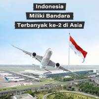 Indonesia Miliki Bandara Terbanyak ke-2 di Asia