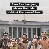 Para Pesohor yang Masuk Kandidat Kabinet Prabowo-Gibran