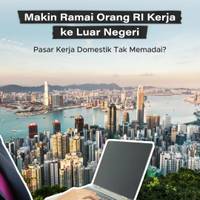 Makin Ramai Orang RI Kerja ke Luar Negeri, Pasar Kerja Domestik Tak Memadai?