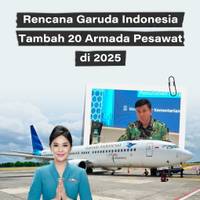 Rencana Garuda Indonesia Tambah 20 Armada Pesawat di 2025