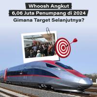 Whoosh Angkut 6,06 Juta Penumpang di 2024, Gimana Target Selanjutnya?