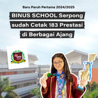 BINUS SCHOOL Serpong Cetak 183 Prestasi Paruh Pertama 2024/2025