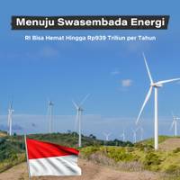 Menuju Swasembada Energi, RI Bisa Hemat Rp939 Triliun per Tahun