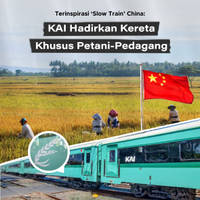 Terinspirasi 'Slow Train' China: KAI Hadirkan Kereta Khusus Petani-Pedagang