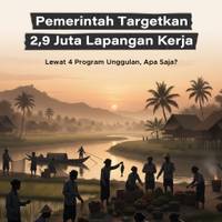 Pemerintah Targetkan 2,9 Juta Lapangan Kerja Lewat 4 Program Unggulan, Apa Saja?