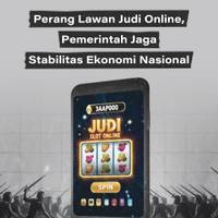 Perang Lawan Judi Online, Pemerintah Jaga Stabilitas Ekonomi Nasional