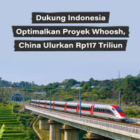 Dukung Indonesia Optimalkan Proyek Whoosh, China Ulurkan Rp117 Triliun