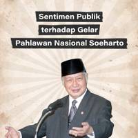 Sentimen Publik terhadap Gelar Pahlawan Nasional Soeharto