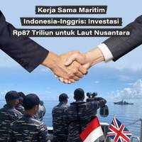 Kerja Sama Maritim Indonesia-Inggris: Investasi Rp87 Triliun untuk Laut Nusantara