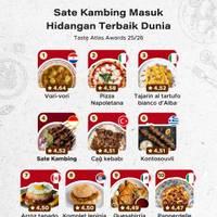 Sate Kambing Masuk Hidangan Terbaik Dunia