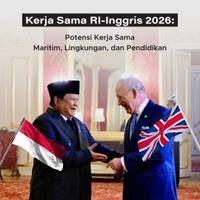 Kerja Sama RI-Inggris 2026: Potensi Kerja Sama Maritim, Lingkungan, dan Pendidikan