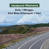 Jayapura-Wamena Dulu 1 Minggu, Kini Bisa Ditempuh 1 Hari