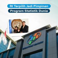 RI Terpilih Jadi Pimpinan Program Statistik Dunia