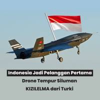 Indonesia Jadi Pelanggan Pertama Drone Tempur Siluman KIZILELMA dari Turki