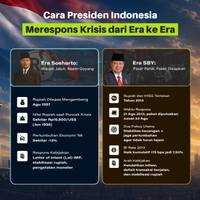 Cara Presiden Indonesia Merespons Krisis dari Era ke Era