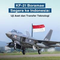 KF-21 Boramae Segera ke Indonesia: Uji Aset dan Transfer Teknologi