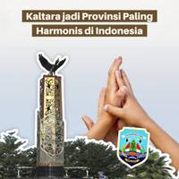 Kaltara jadi Provinsi Paling Harmonis di Indonesia