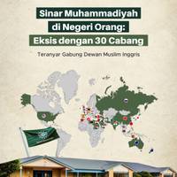 Sinar Muhammadiyah di Negeri Orang: Eksis dengan 30 Cabang