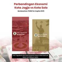 Perbandingan Ekonomi Kota Jogja vs Kota Solo